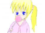 anime pink candy