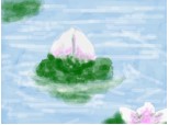 Un lac de nuferi,pt toti desenatorii