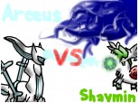 Arceus vs Shaymin