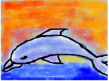 Delfin la apus