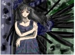 dark anime girl