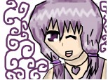 anime cute purple