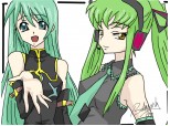 Two Anime Girls