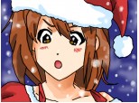 Yui-chan wishes U a merry Christmas!