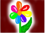 multicolor flower