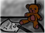 sad teddybear