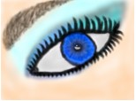 blue eye...