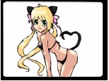 anime sexy cat