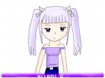 Purple Anime girl