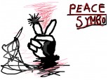Peace symbol..