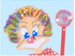 a lollipop clown