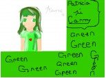 green anime