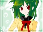 anime girl green(da ti mare )