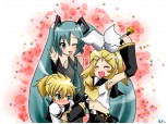 Miku, Rin and Len [ mare se vede terminat...-.-...]
