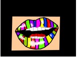 multicolor lips