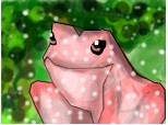 pink frog:x