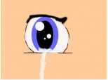 Anime sad eye 2
