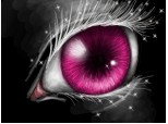 magic pink eye ...