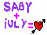 saby + iuly = lovely