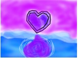 my heart in in the water