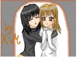 anime girls - friends