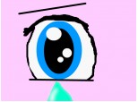 Anime sad eye