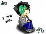 EmoBoy=I miss you