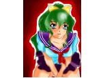 Anime school girl(din imaginatie)