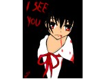 Anime vampire boy- I see you