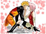 sakura and naruto kiss love