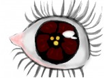 flower eye....