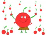 cherry cartoon