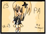 Anime yellow girl:) pt k le zik PA:(