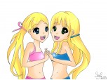 2 summer anime girls