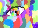 rainbow eye -pt concurs mew_anime)girl