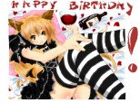 anime girl >:3 Happy Birthday!
