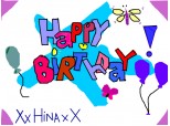 happy birthday XxHinaxX :*