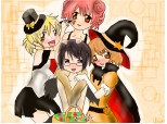 Anime halloween girls:))