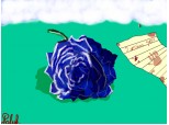 Blue rose