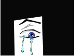 Anime Eye crying