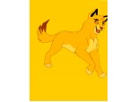 simba as a wolf xD