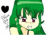 Anime girl angry