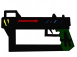 10 mm ultra laser pistol