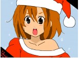 Yui K-on Happy Christmas(Iote cum mi-a ''scapta mana'' la un desen anime)