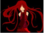 anime red haired girl