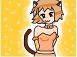 sweet kitty anime girl...mi\'as dori sa va placa