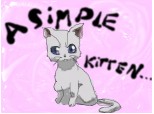A simple kitten