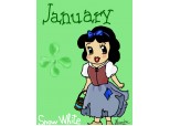 Snow White ( January )