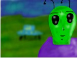 In the cornfield, something his name appeared ill (code): alien