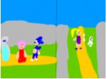 Sonic si Sakura se duc in alta parte , pe o cale mai usoara ... iar ino se lupta cu scheletele..